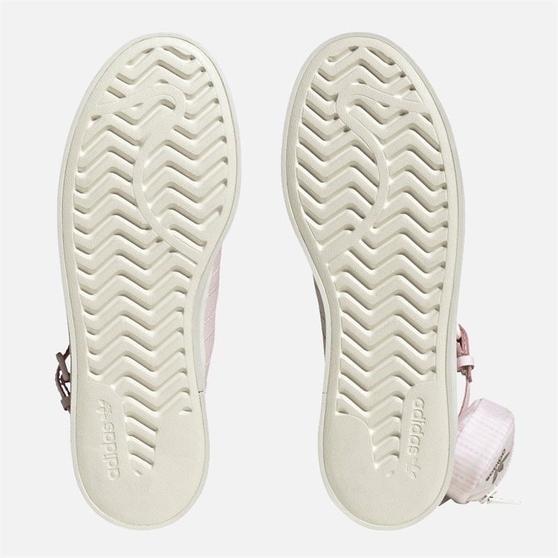 adidas Originals Womens Nizza Bonega Mid Trainers Almost Pink/Almost Pink/Off White - Image 2