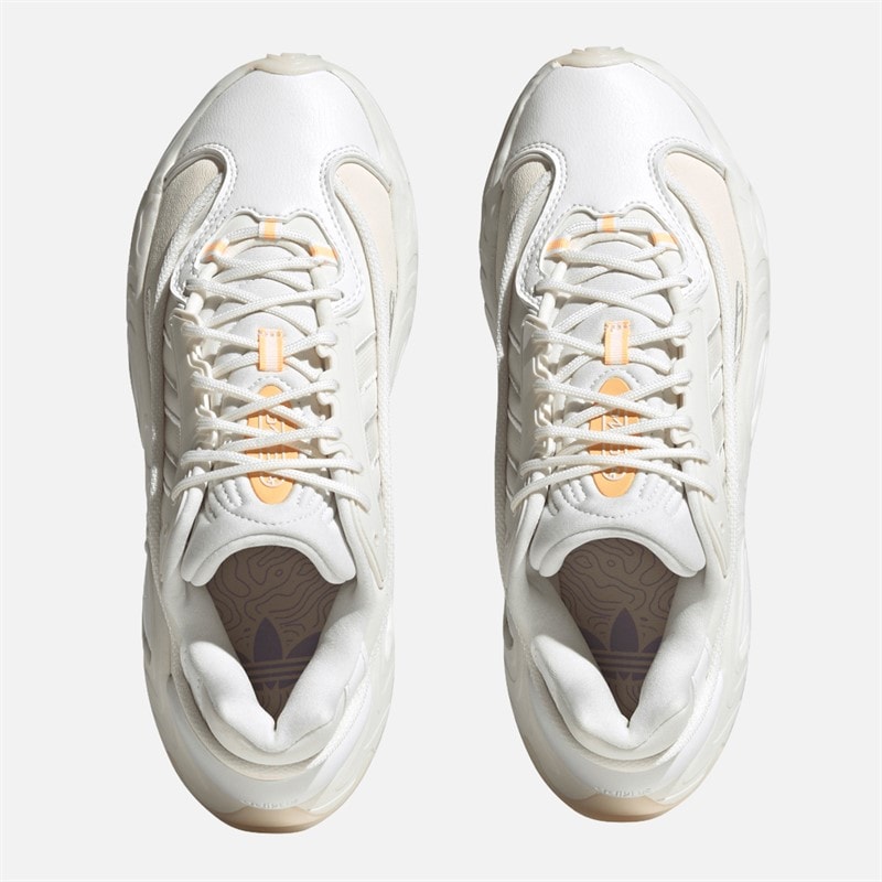adidas Originals Womens Oznova Trainers Cloud White/Ecru Tint/Wonder White - Image 4