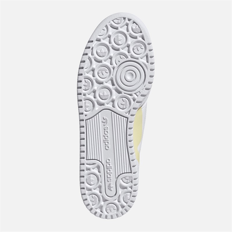 adidas Originals Womens X Disney Forum Bold Trainers Cloud White/Silver Metallic/Core Black - Image 2