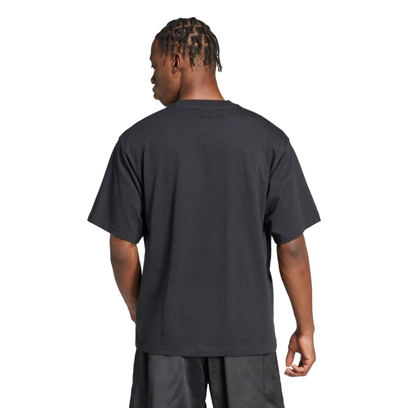 adidas Originals Mens Champions Graphic T-Shirt Black - Image 2