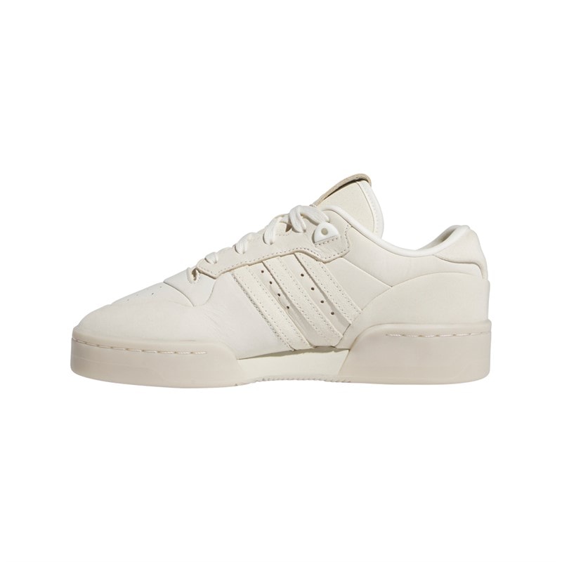 adidas Originals Womens Rivalry Low Lux Trainers Cream White/Cream White/Alumina - Image 5