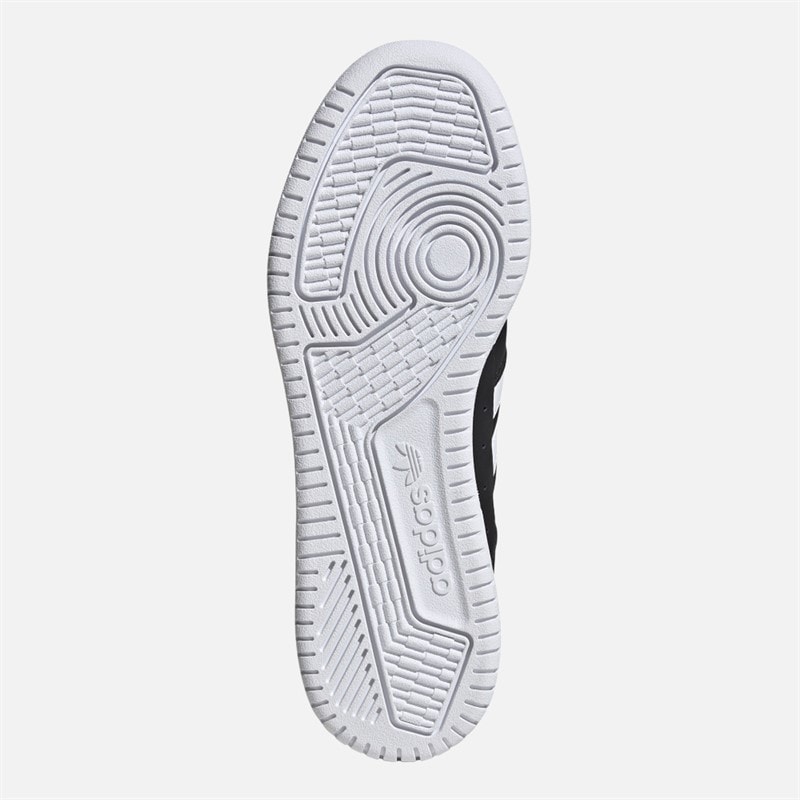 adidas Originals Mens Team Court 2.0 STR Trainers Core Black/Cloud White/Cloud White - Image 2