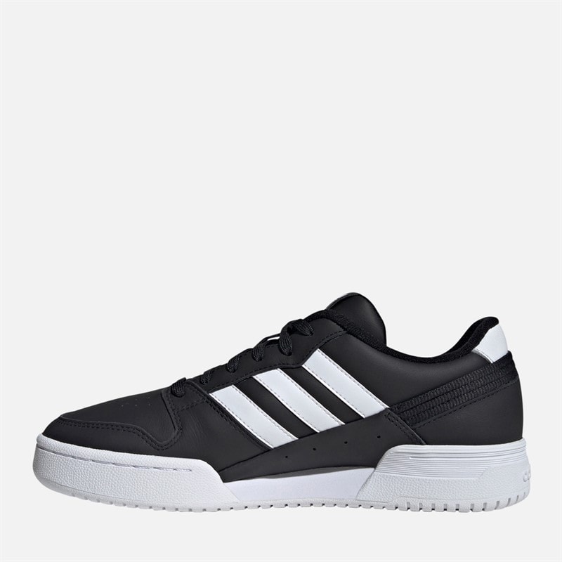 adidas Originals Mens Team Court 2.0 STR Trainers Core Black/Cloud White/Cloud White - Image 5