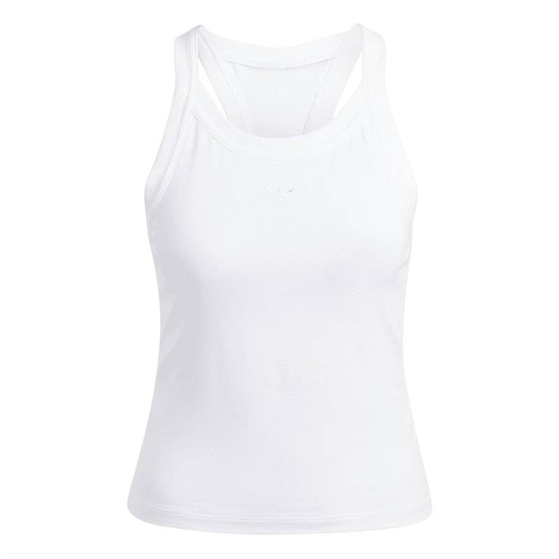 adidas Originals Womens Premium Essentials Tank Top Cloud White - Image 1