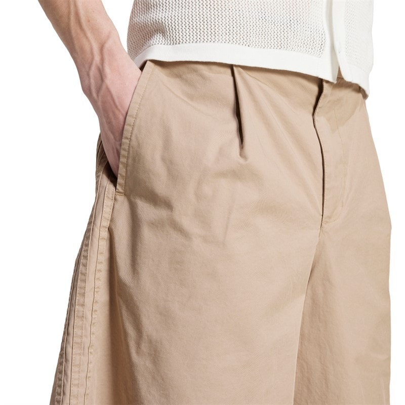adidas Originals Mens Wide Leg Bermuda Shorts Blanch Cargo - Image 3