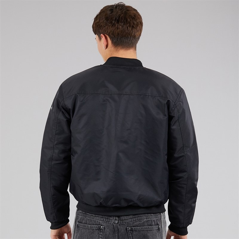 adidas Originals Mens Reclaim Reversible Bomber Jacket Black - Image 2