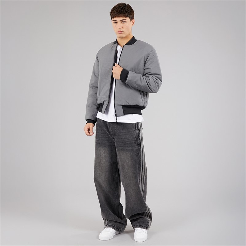 adidas Originals Mens Reclaim Reversible Bomber Jacket Black - Image 5