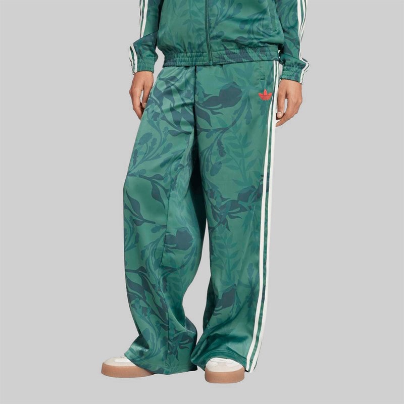 adidas Originals Womens FIGC Italy Track Pants Tech Forest - Image 2