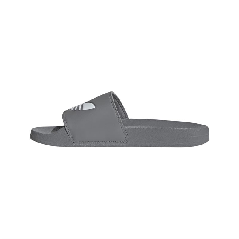 adidas Originals Mens Adilette Lite Slides Grey Three/Footwear White/Grey Three - Image 5