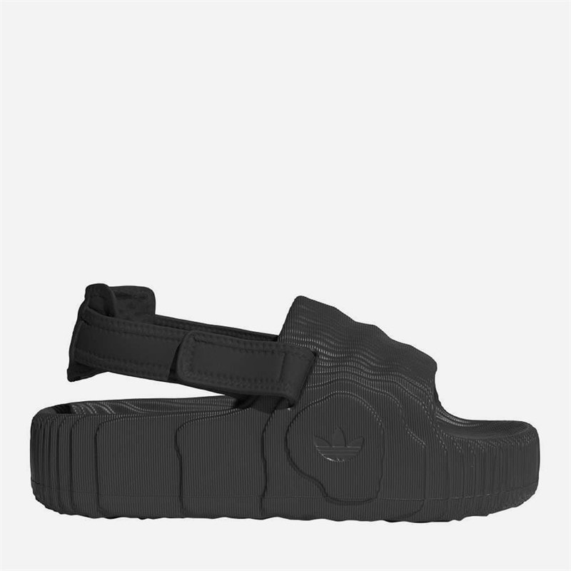 adidas Originals Womens Adilette 22 XLG Sliders Core Black/Core Black/Core Black