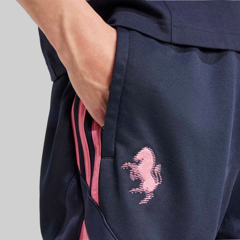 adidas Originals Mens JFC Juventus Originals Shorts Legend Ink - Image 3