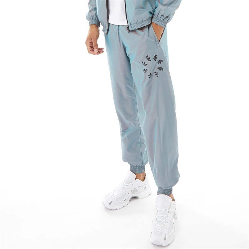 adidas Originals Mens Adicolor Shattered Trefoil Tracksuit Bottoms Multicolour - Image 1