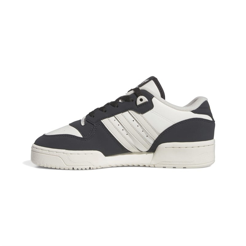 adidas Originals Womens Rivalry Low Trainers Carbon/Talc/Cloud White - Image 5