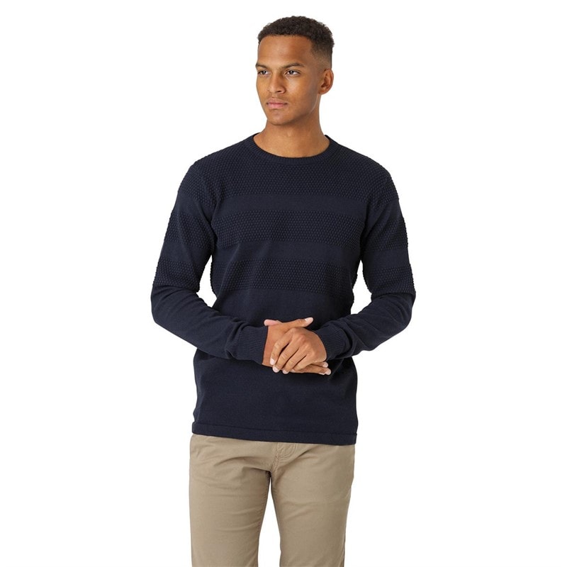 Marcus Mens Affleck Jumper Navy - Image 1