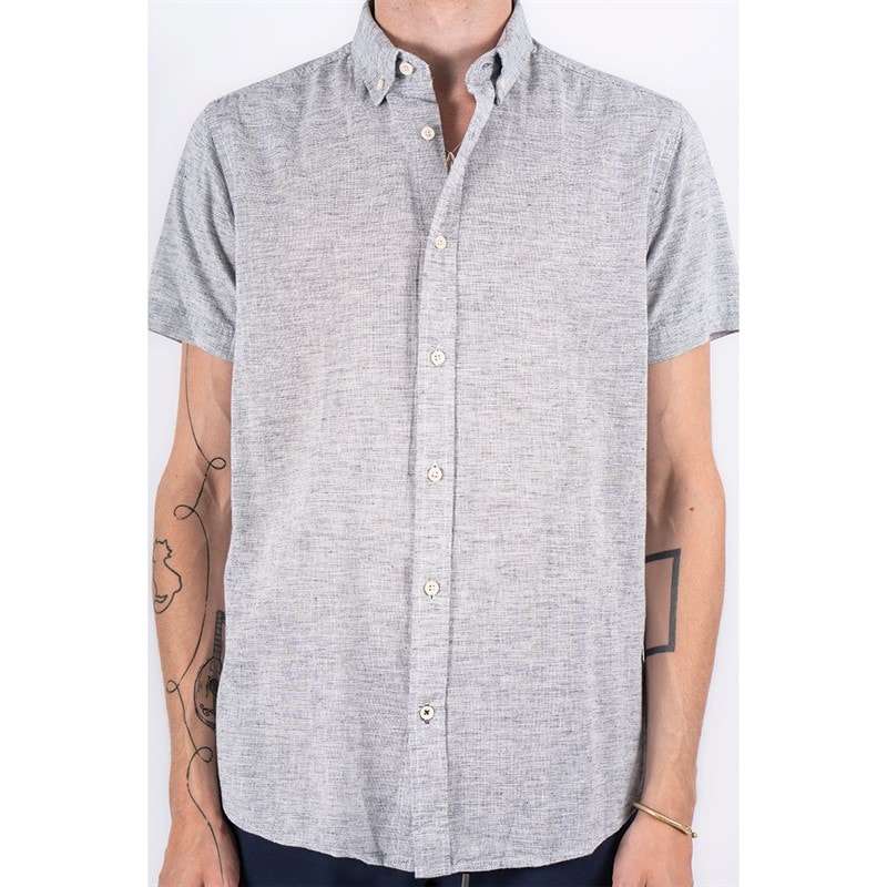 Marcus Mens Maxton Shirt Dark Navy - Image 2