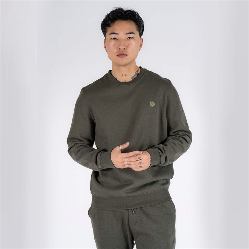 Marcus Mens Colin Sweatshirt Deep Green - Image 1