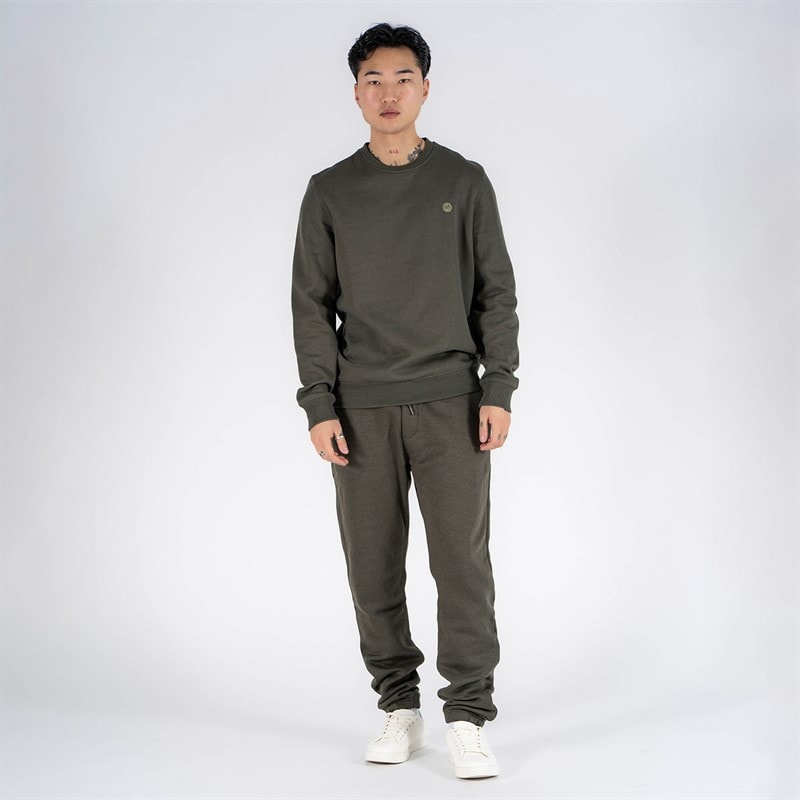 Marcus Mens Colin Sweatshirt Deep Green - Image 4