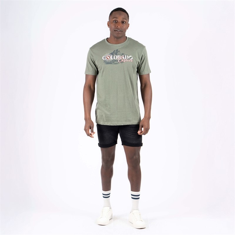 Marcus Mens Kolton T-Shirt Agave Green S//Agave Green - Image 2