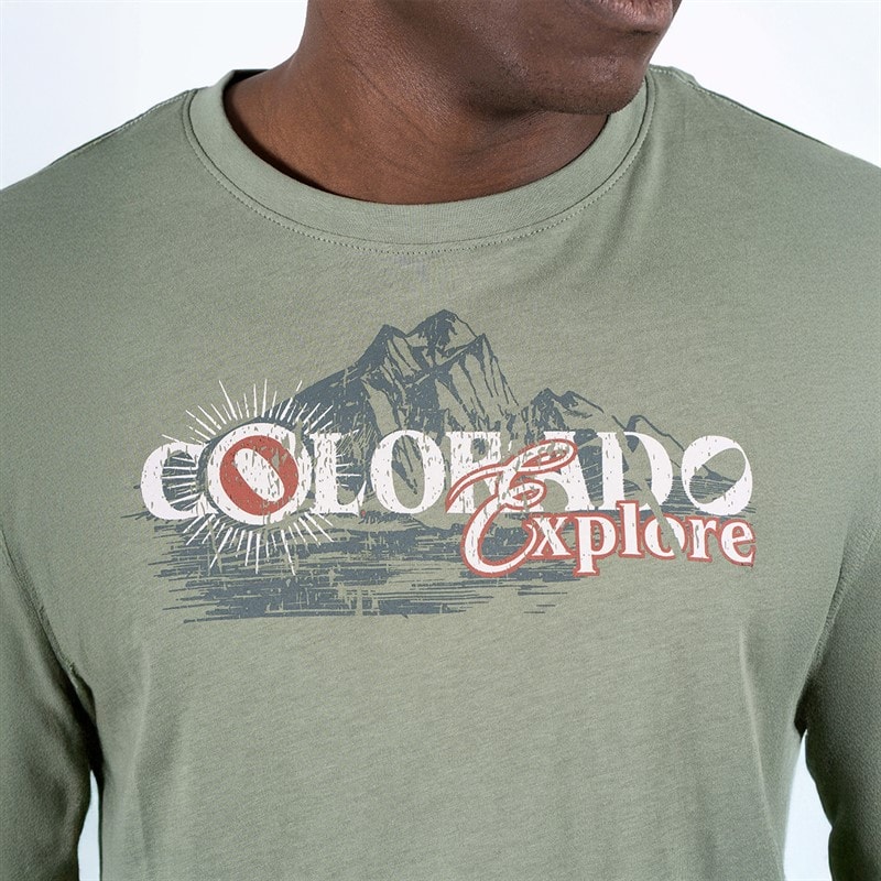 Marcus Mens Kolton T-Shirt Agave Green S//Agave Green - Image 5