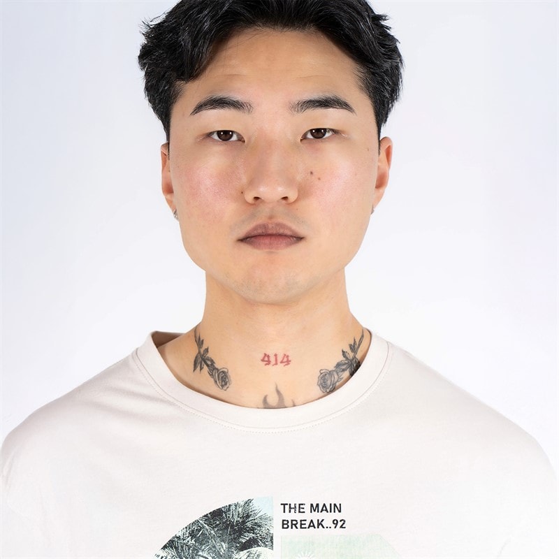 Marcus Mens Rufus T-Shirt Wind Chrime S//Wind Chrime - Image 3
