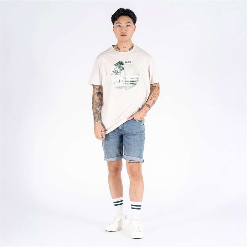 Marcus Mens Rufus T-Shirt Wind Chrime S//Wind Chrime - Image 5