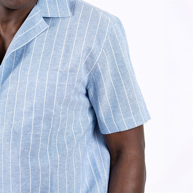 Marcus Mens Kendell Shirt Blue Yonder - Image 3