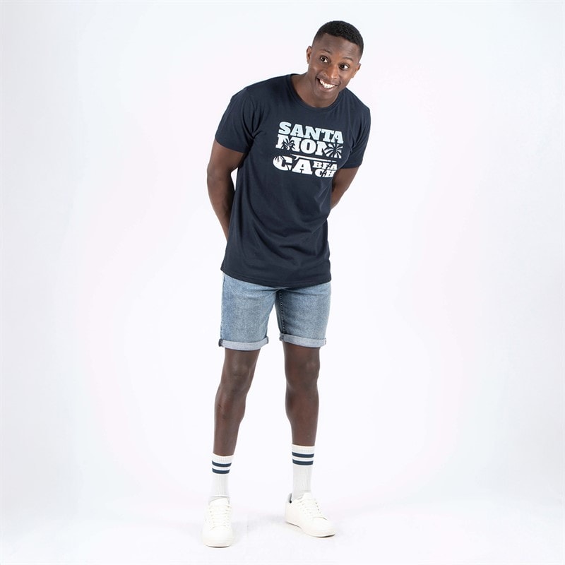 Marcus Mens Wells T-Shirt Dark Sapphire S//Dark Sapphire - Image 4