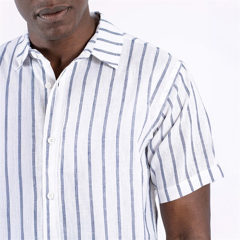 Marcus Mens Arvid Shirt Snow White - Image 2