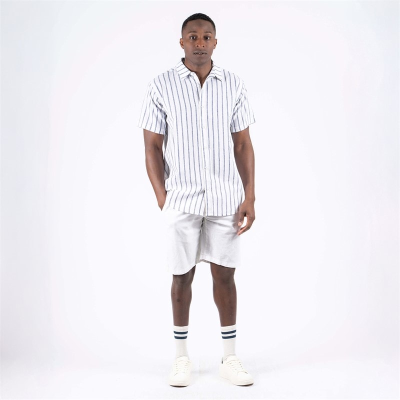 Marcus Mens Arvid Shirt Snow White - Image 4
