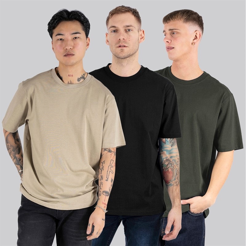 Marcus Mens Joss Three Pack T-Shirts Multi 2