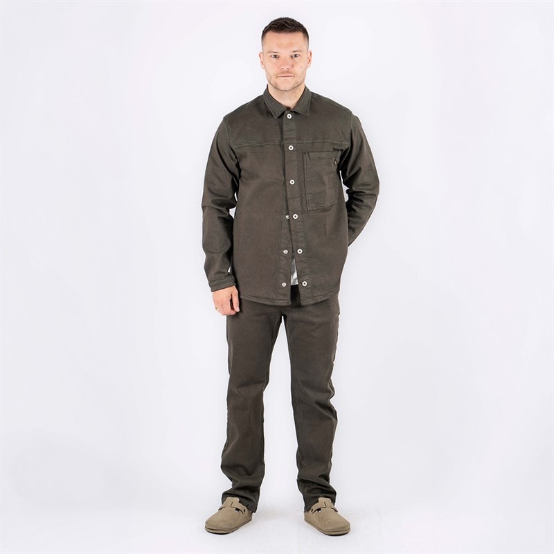 Marcus Mens Ike Jeans Olive Green - Image 3