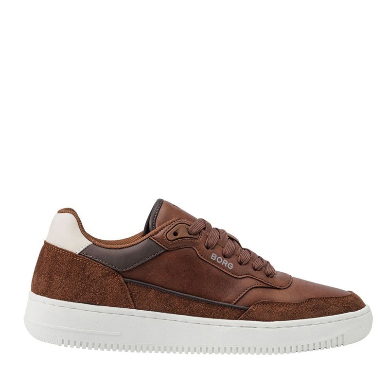 BJORN BORG Mens T2020 Tennis Low M Sneakers Cognac - Image 1