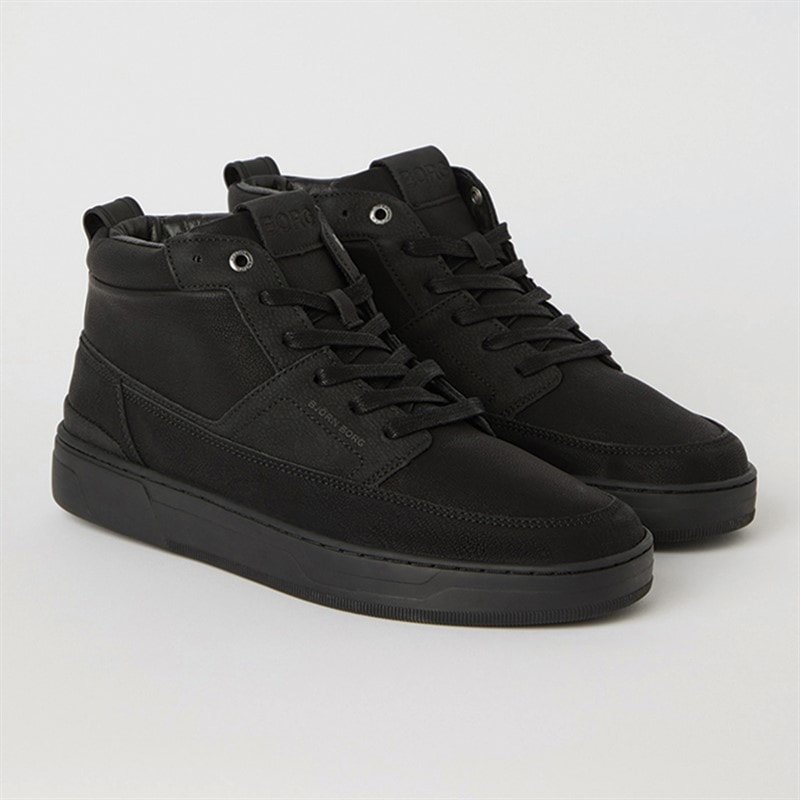 BJORN BORG Mens Game Mid T1050 Sneakers Black - Image 1