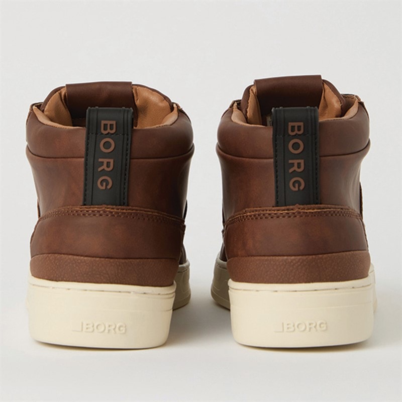 BJORN BORG Mens Game Mid T1050 Sneakers Cognac - Image 2