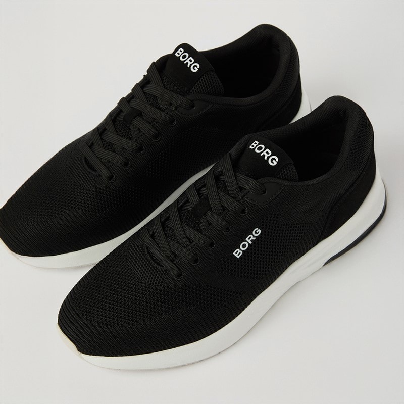 BJORN BORG Mens Rally R3000 Sneakers Black - Image 3