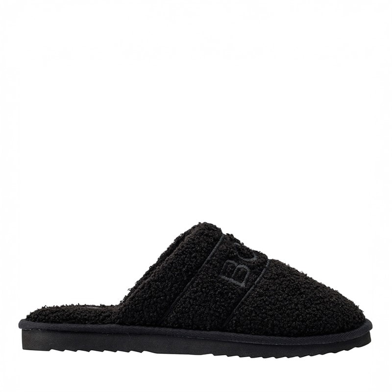 BJORN BORG Mens Homeshoe Slippers Black Beauty