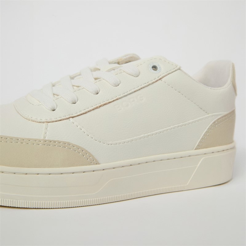 BJORN BORG Mens Game Low Sneakers White - Image 2