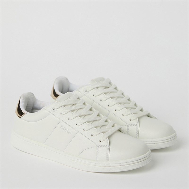 BJORN BORG Womens Cup T460 Sneakers White/Gold White - Gold