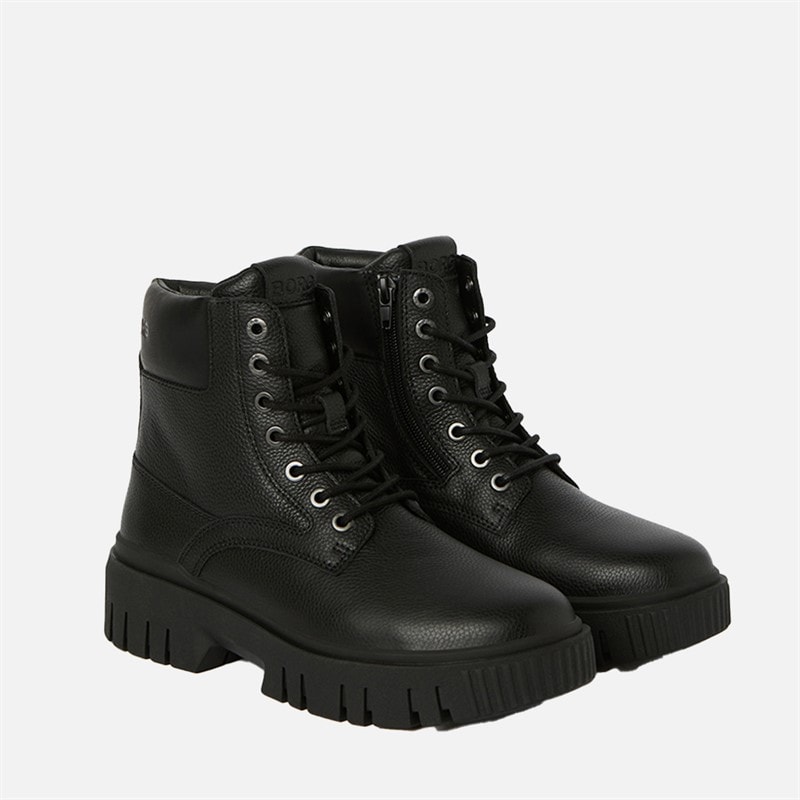 BJORN BORG Womens H300 Hiker Mid Boots Black - Image 1