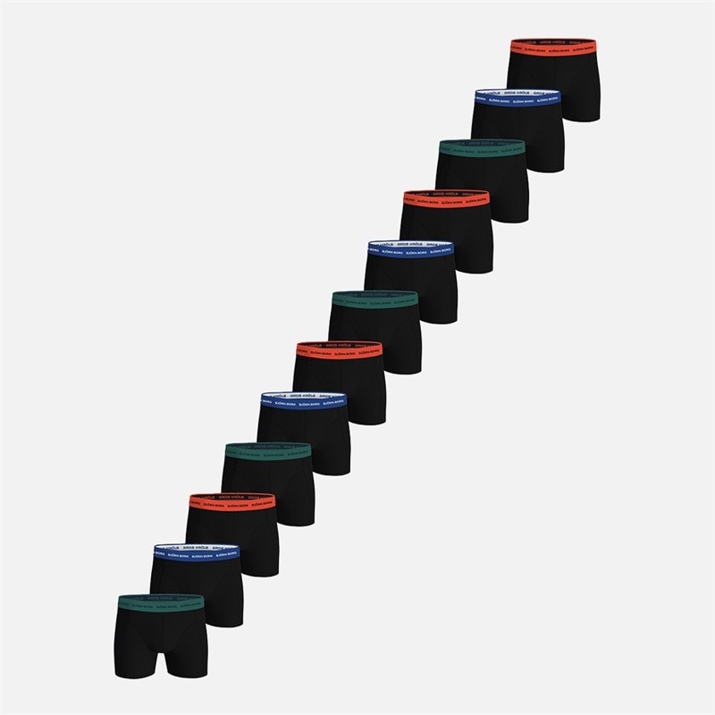 BJORN BORG Mens Twelve Pack Cotton Stretch Boxers Multipack 1