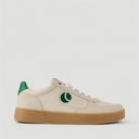 BJORN BORG Mens Challenger Low Sneakers Off White Green