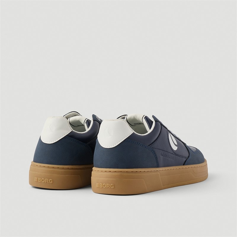 BJORN BORG Mens Challenger Low Sneakers Navy - Image 3