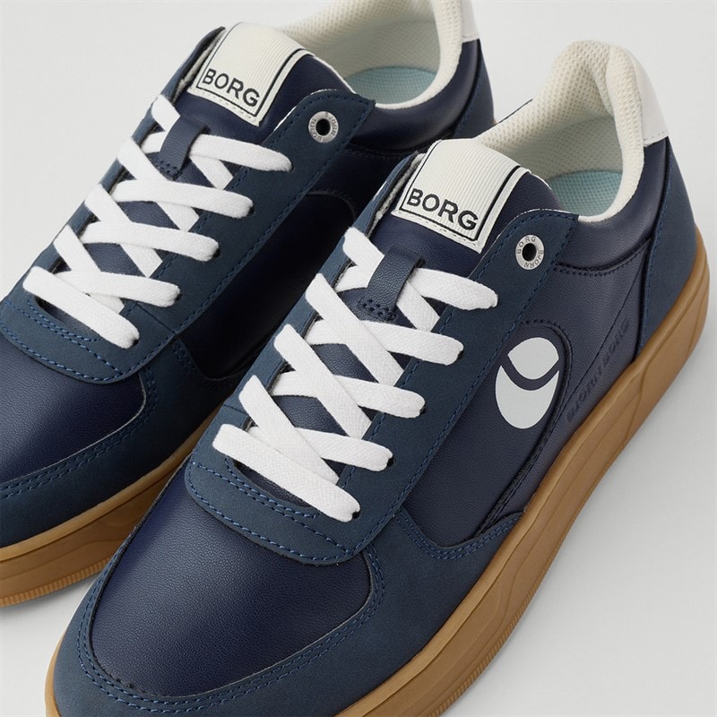 BJORN BORG Mens Challenger Low Sneakers Navy - Image 4