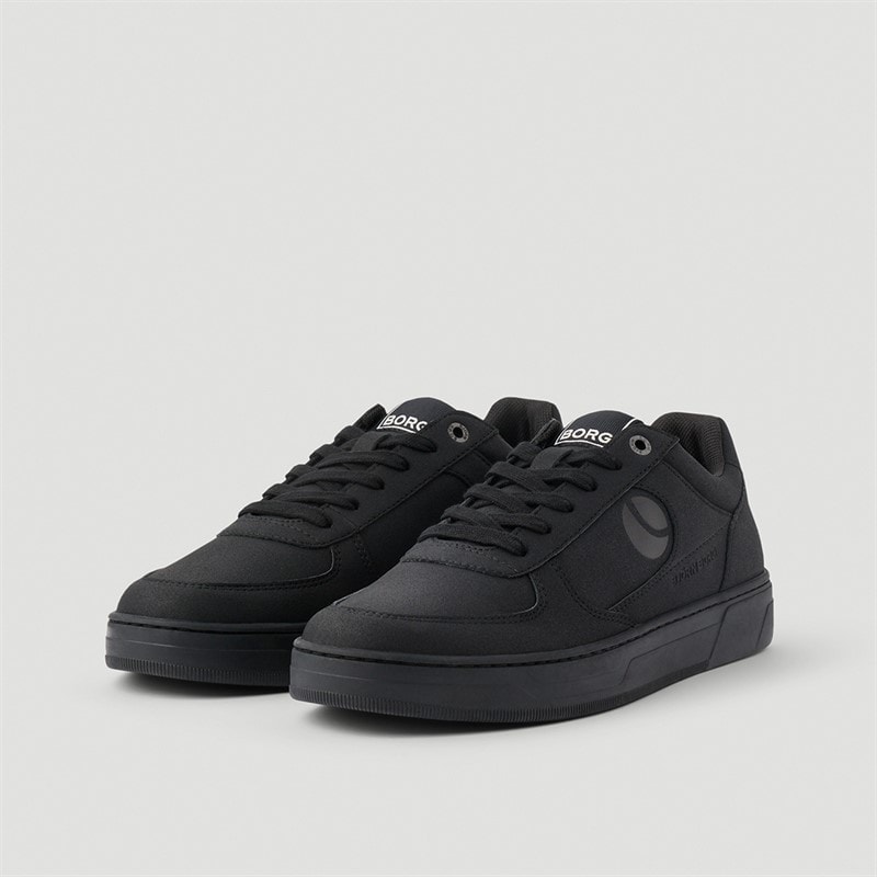 BJORN BORG Mens Challenger Low Su Sneakers Black - Image 2