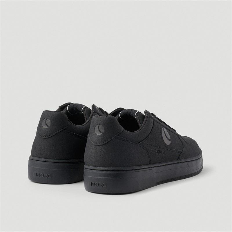 BJORN BORG Mens Challenger Low Su Sneakers Black - Image 3