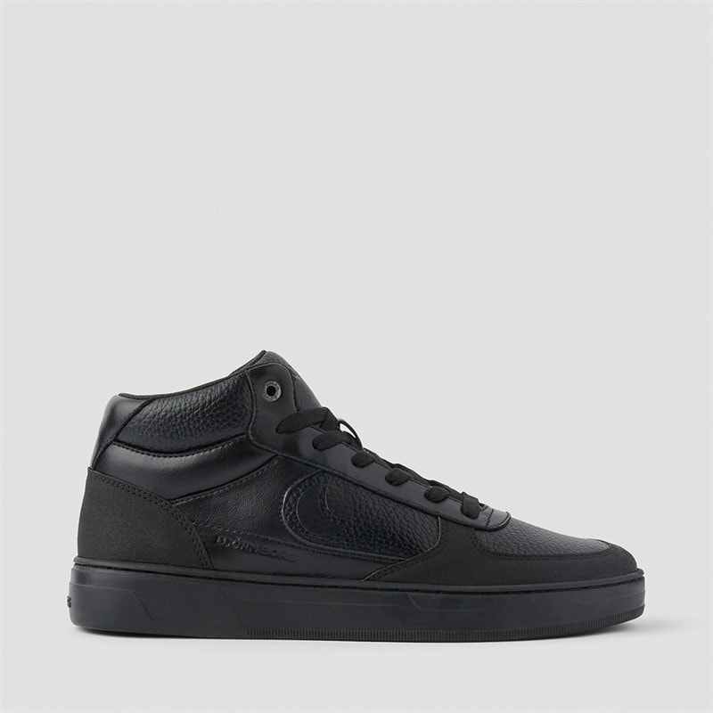 BJORN BORG Mens Challenger Mid Sneakers Black - Image 1