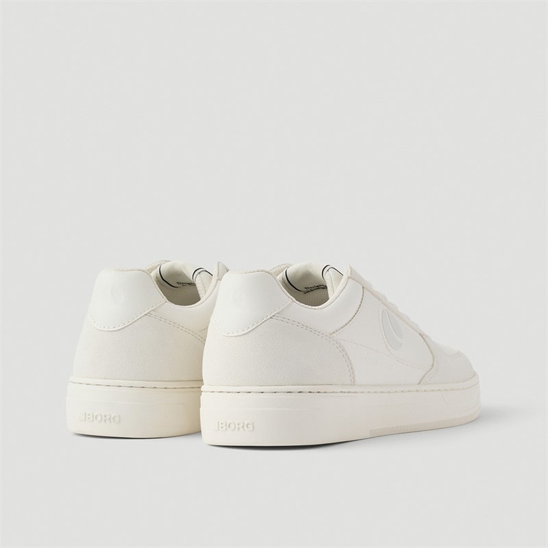 BJORN BORG Mens Challenger Low Sneakers White - Image 3