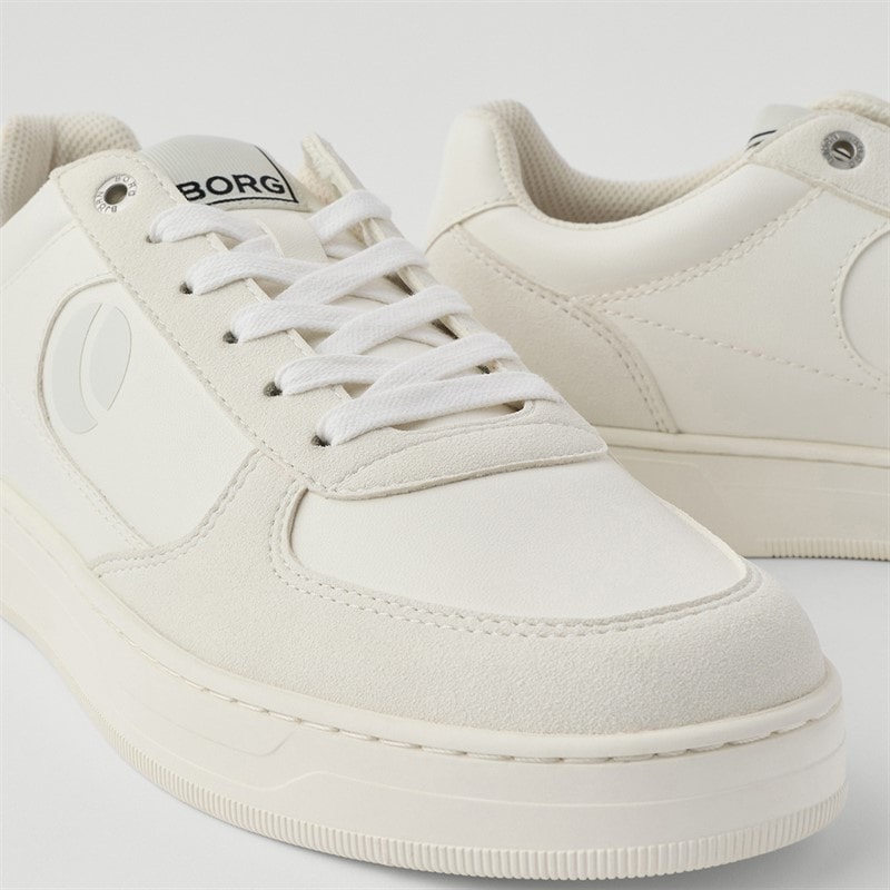 BJORN BORG Mens Challenger Low Sneakers White - Image 4
