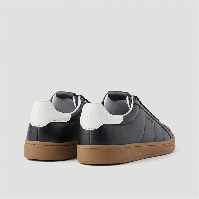 BJORN BORG Mens Cup Sneakers Black White - Image 3