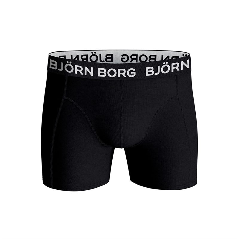 BJORN BORG Mens Five Pack Cotton Stretch Boxers Multipack 2 - Image 2